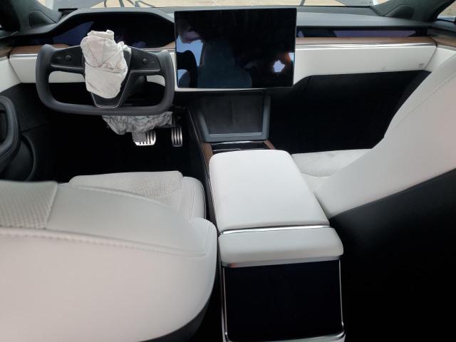 5YJSA1E58NF487215 - 2022 TESLA MODEL S BLACK photo 8