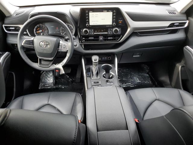 5TDGZRBH1NS172151 - 2022 TOYOTA HIGHLANDER XLE Schwarz Foto 8