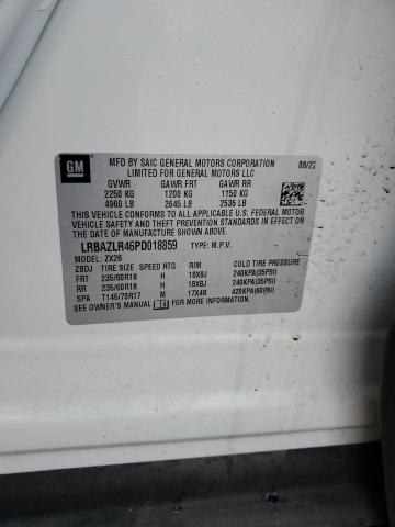 LRBAZLR46PD018859 - 2023 BUICK ENVISION PREFERRED თეთრი ფოტო 13