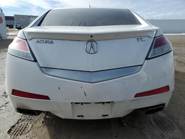 19UUA96559A800176 - 2009 ACURA TL WHITE photo 6