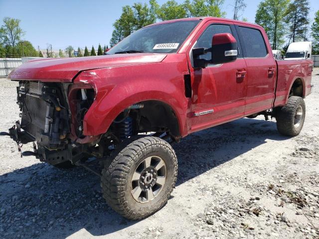 1FT7W2BT5MEC26205 - 2021 FORD F250 SUPER DUTY RED photo 1