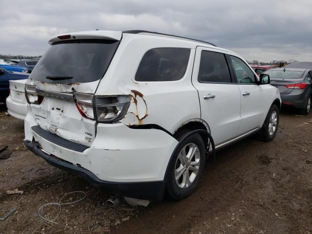 1C4RDJDG8DC686558 - 2013 DODGE DURANGO CREW WHITE photo 3