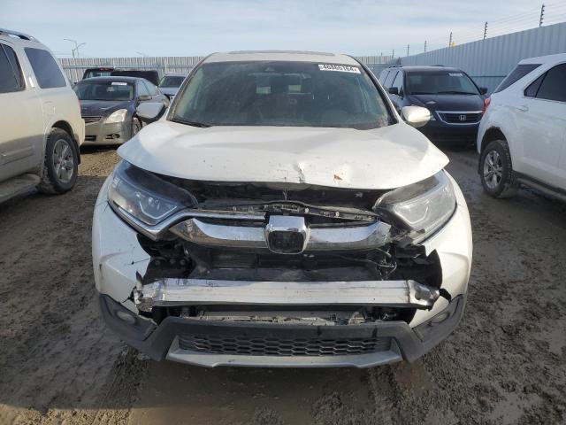 2HKRW2H57JH139869 - 2018 HONDA CR-V EX WHITE photo 5