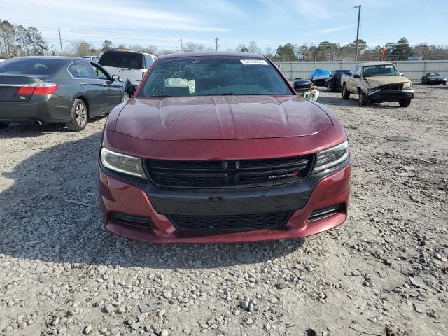 2C3CDXBG8NH120172 - 2022 DODGE CHARGER SXT BURGUNDY photo 5