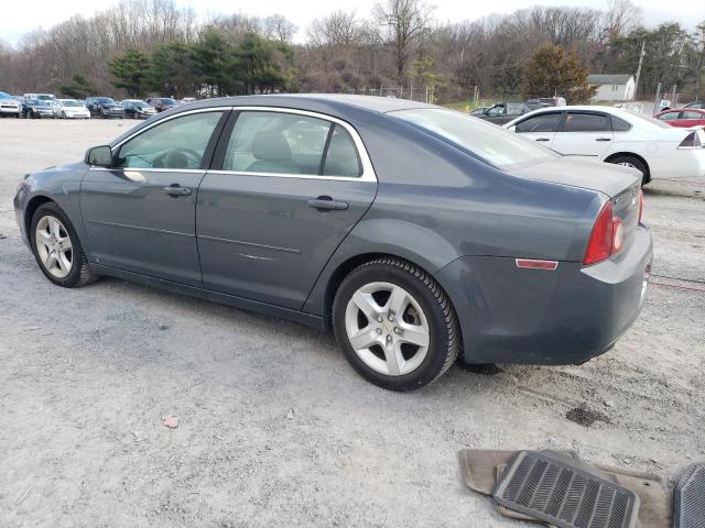 1G1ZG57B394154210 - 2009 CHEVROLET MALIBU LS GRAY photo 2