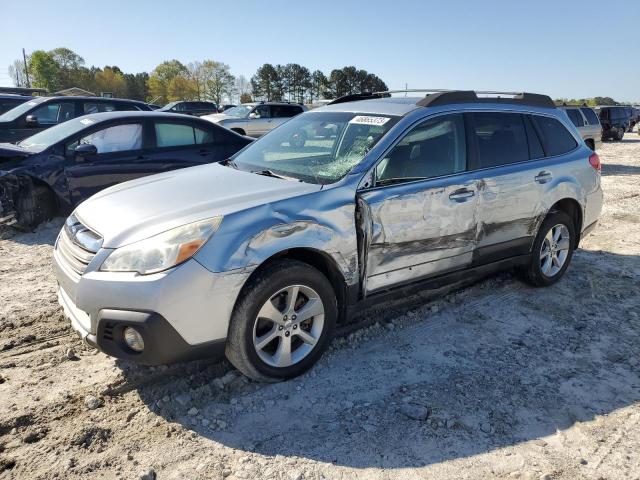 4S4BRDKC2D2204530 - 2013 SUBARU OUTBACK 3.6R LIMITED SILVER photo 1