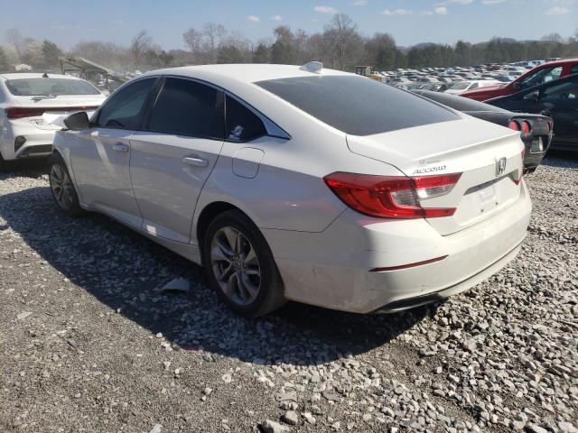 1HGCV1F13JA180799 - 2018 HONDA ACCORD LX WHITE photo 2