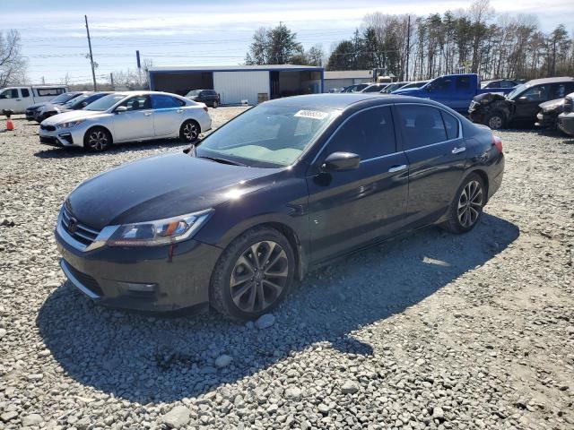 1HGCR2F59FA266672 - 2015 HONDA ACCORD SPORT BLACK photo 1