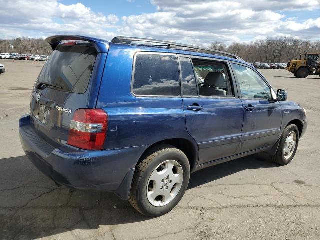 JTEEP21A940029504 - 2004 TOYOTA HIGHLANDER BLUE photo 3