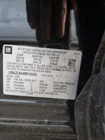 LRBAZLR44MD166956 - 2021 BUICK ENVISION PREFERRED 黑色 照片 12