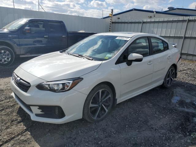 4S3GKAM61L3600512 - 2020 SUBARU IMPREZA SPORT WHITE photo 1