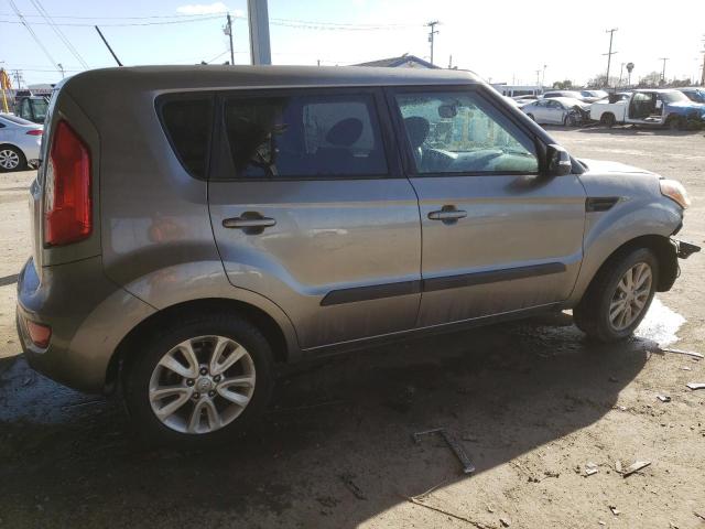 KNDJT2A6XC7398730 - 2012 KIA SOUL + GRAY photo 3