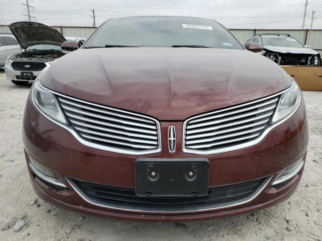 3LN6L2JK2FR604957 - 2015 LINCOLN MKZ BURGUNDY photo 5