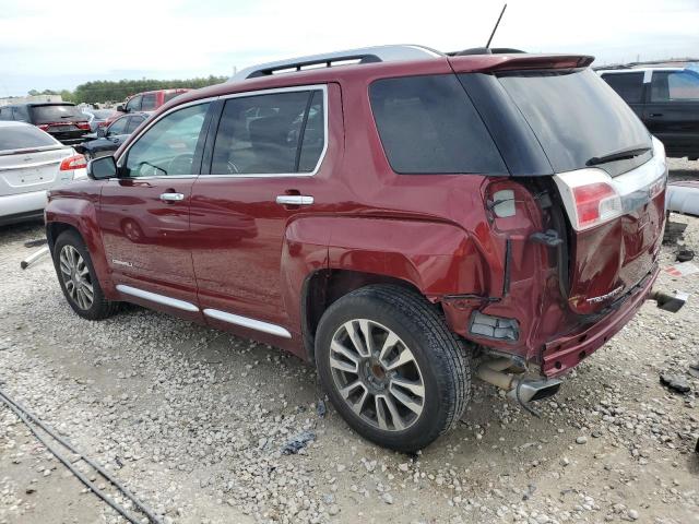 2GKFLRE39G6244924 - 2016 GMC TERRAIN DENALI RED photo 2