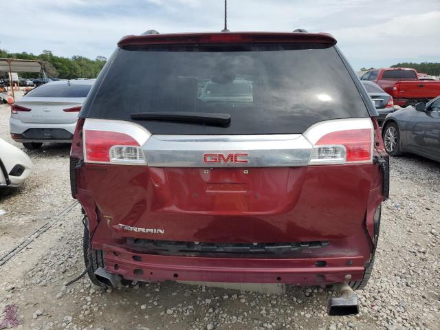 2GKFLRE39G6244924 - 2016 GMC TERRAIN DENALI RED photo 6