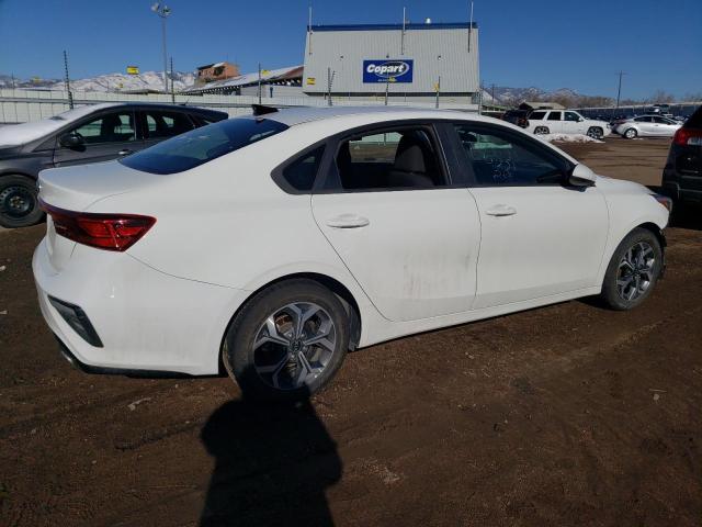 3KPF24AD7KE061272 - 2019 KIA FORTE FE WHITE photo 3