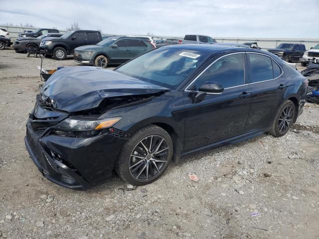 4T1S11AK5RU217640 - 2024 TOYOTA CAMRY SE NIGHT SHADE BLACK photo 1