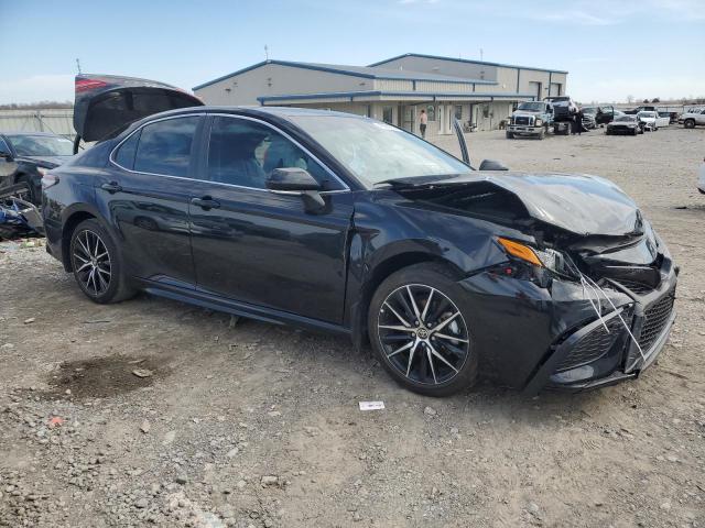 4T1S11AK5RU217640 - 2024 TOYOTA CAMRY SE NIGHT SHADE BLACK photo 4