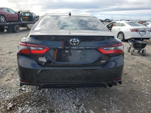 4T1S11AK5RU217640 - 2024 TOYOTA CAMRY SE NIGHT SHADE BLACK photo 6