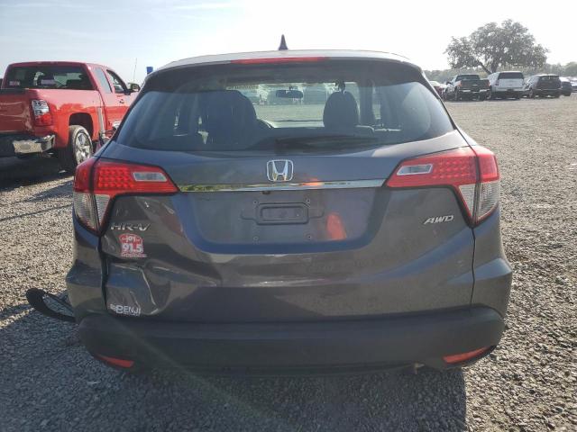 3CZRU6H33KG715764 - 2019 HONDA HR-V LX GRAY photo 6