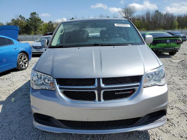 2C4RDGCG4ER252618 - 2014 DODGE GRAND CARA SXT SILVER photo 5