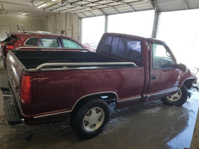 1GTEC14R4TZ542651 - 1996 GMC SIERRA C1500 BURGUNDY photo 3