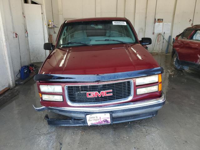 1GTEC14R4TZ542651 - 1996 GMC SIERRA C1500 BURGUNDY photo 5