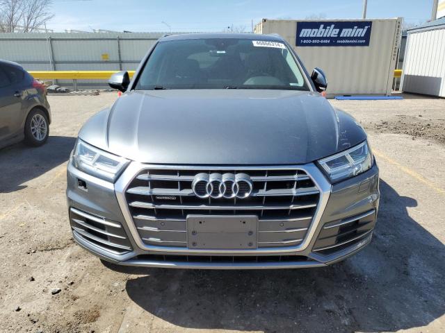 WA1BNAFY3J2049478 - 2018 AUDI Q5 PREMIUM PLUS GRAY photo 5