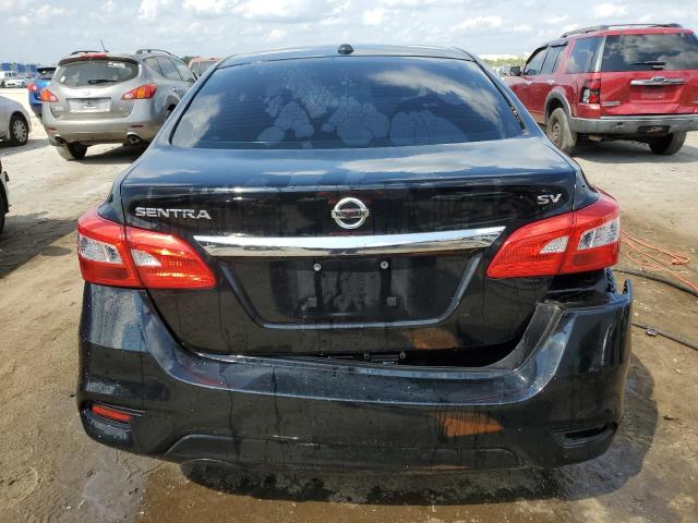 3N1AB7AP0HL704655 - 2017 NISSAN SENTRA S BLACK photo 6