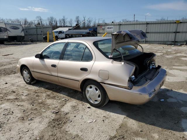 1Y1SK5266VZ431572 - 1997 GEO PRIZM BASE GOLD photo 2