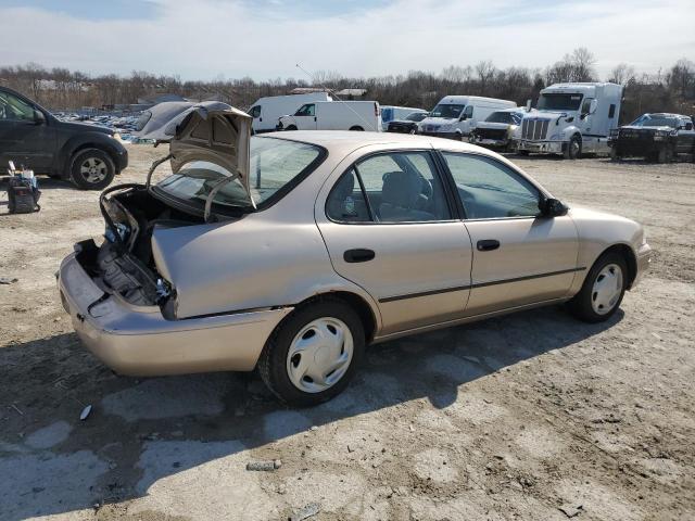1Y1SK5266VZ431572 - 1997 GEO PRIZM BASE GOLD photo 3
