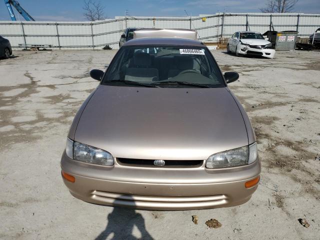 1Y1SK5266VZ431572 - 1997 GEO PRIZM BASE GOLD photo 5