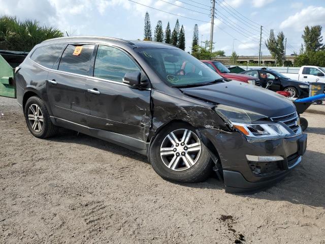 1GNKRGKDXHJ195898 - 2017 CHEVROLET TRAVERSE LT GRAY photo 4