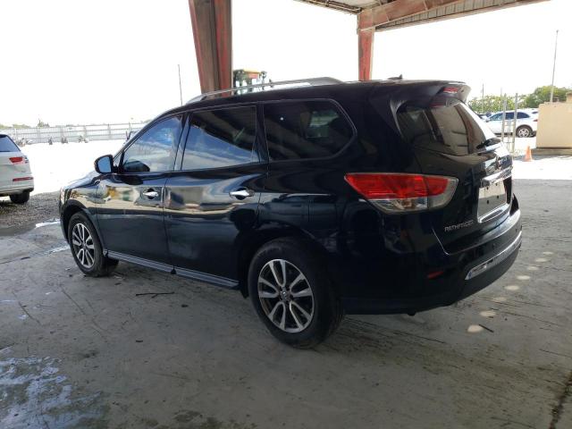 5N1AR2MN1EC670010 - 2014 NISSAN PATHFINDER S BLACK photo 2