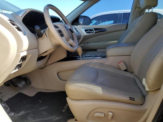 5N1AR2MN1EC670010 - 2014 NISSAN PATHFINDER S BLACK photo 7