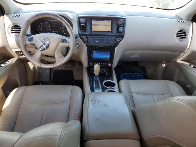 5N1AR2MN1EC670010 - 2014 NISSAN PATHFINDER S BLACK photo 8