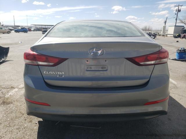 KMHD74LF2JU590471 - 2018 HYUNDAI ELANTRA SE GRAY photo 6