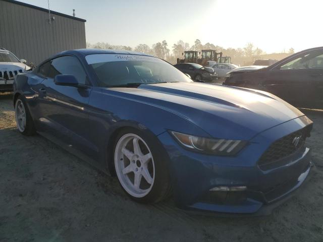 1FA6P8TH3H5240332 - 2017 FORD MUSTANG BLUE photo 4