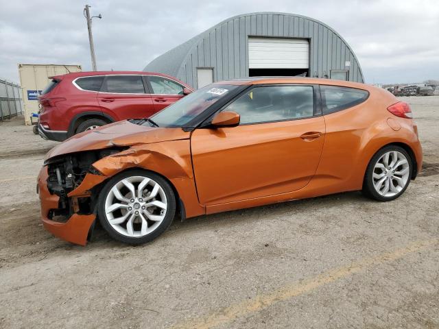 KMHTC6ADXCU030947 - 2012 HYUNDAI VELOSTER ORANGE photo 1