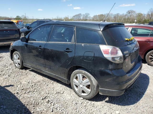 2T1KR32E25C388404 - 2005 TOYOTA COROLLA MA XR BLACK photo 2