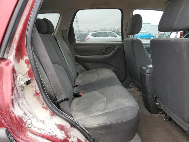 4F2YZ02Z86KM36094 - 2006 MAZDA TRIBUTE I MAROON photo 11