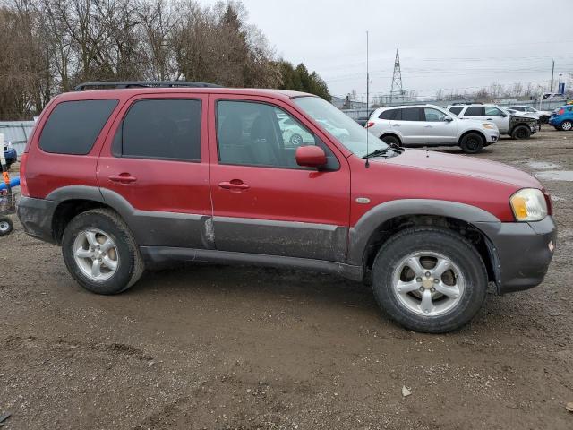 4F2YZ02Z86KM36094 - 2006 MAZDA TRIBUTE I MAROON photo 4