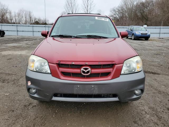 4F2YZ02Z86KM36094 - 2006 MAZDA TRIBUTE I MAROON photo 5