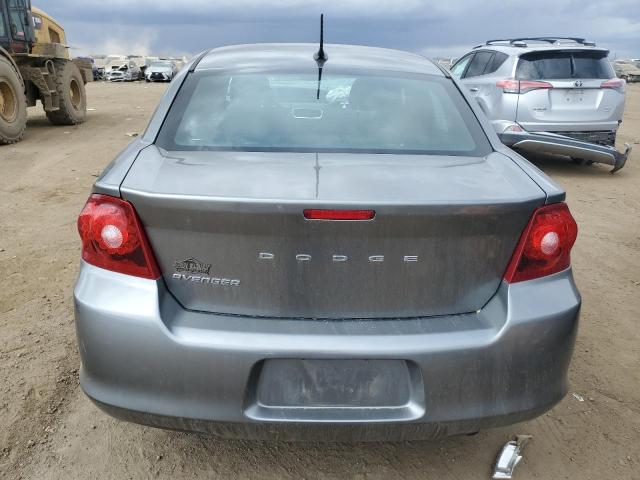 1C3CDZAB9DN648889 - 2013 DODGE AVENGER SE GRAY photo 6