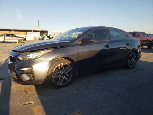 3KPF34AD7KE036546 - 2019 KIA FORTE GT LINE GRAY photo 1