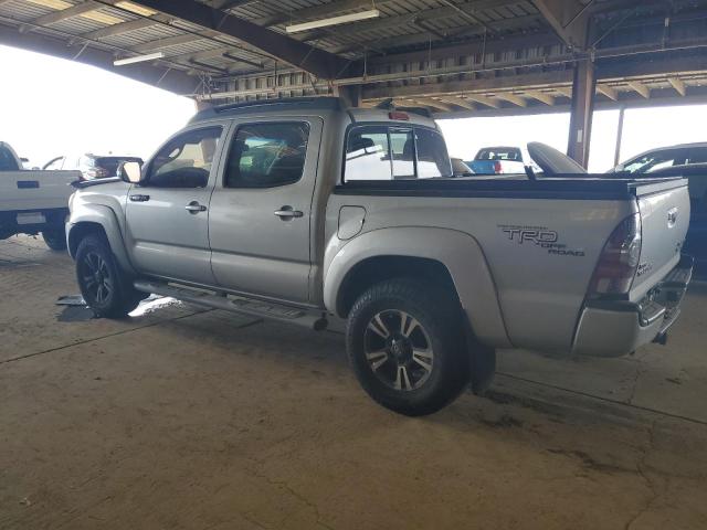 5TEJU62N97Z348104 - 2007 TOYOTA TACOMA DOUBLE CAB PRERUNNER SILVER photo 2