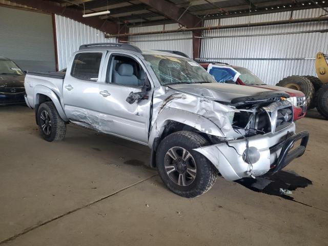 5TEJU62N97Z348104 - 2007 TOYOTA TACOMA DOUBLE CAB PRERUNNER SILVER photo 4