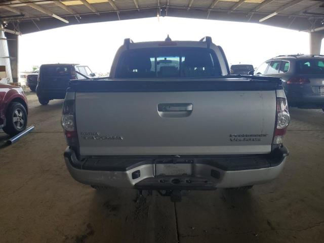 5TEJU62N97Z348104 - 2007 TOYOTA TACOMA DOUBLE CAB PRERUNNER SILVER photo 6