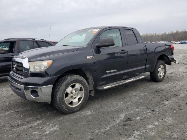 5TBBV54127S488457 - 2007 TOYOTA TUNDRA DOUBLE CAB SR5 BLACK photo 1