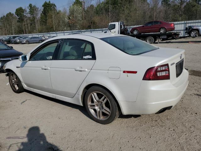 19UUA66277A011903 - 2007 ACURA TL WHITE photo 2